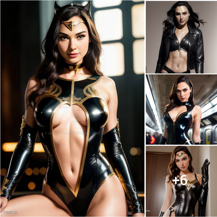 The Allure of Gal Gadot: Embracing Edgy Elegance in Black Fashion Pieces